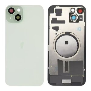 For iPhone 15 Back Glass- Green